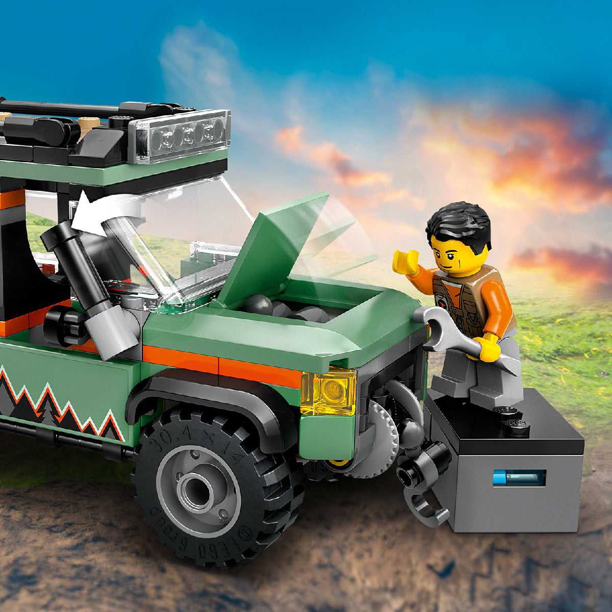 Đồ Chơi Xe Leo Núi Địa Hình 4X4 LEGO CITY 60447