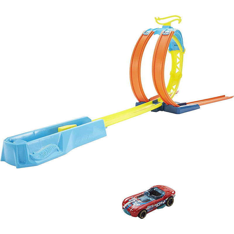 Bộ đường đua Song Song xoắn vòng HOT WHEELS GLC87