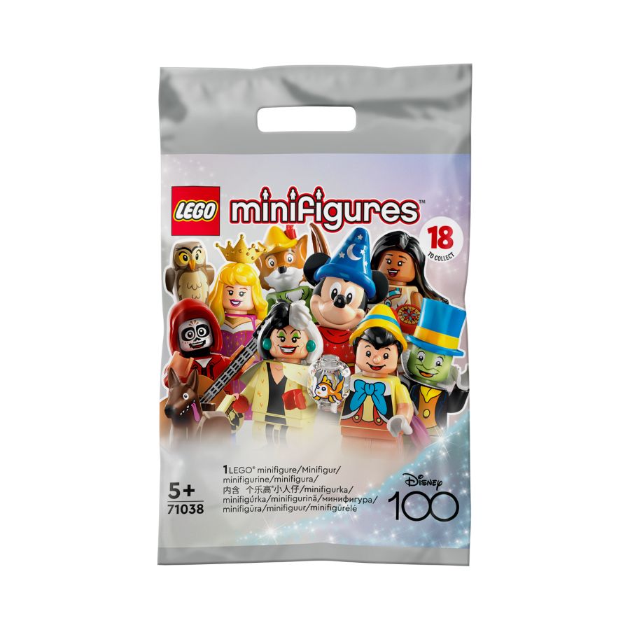 Đồ chơi lắp ráp Nhân Vật LEGO Disney 100 LEGO MINIFIGURES 71038