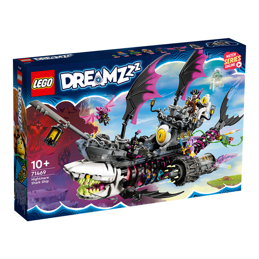 Đồ Chơi Lắp Ráp Tàu Cá Mập Bóng Đêm LEGO DREAMZZZ 71469 (1389 chi tiết)