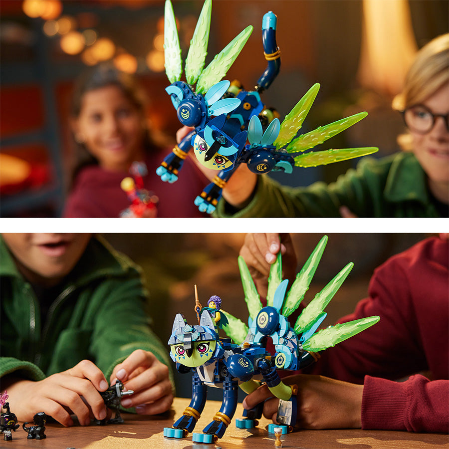 Đồ chơi lắp ráp Zoey và sinh vật Cú-Mèo huyền bí LEGO DREAMZZZ 71476