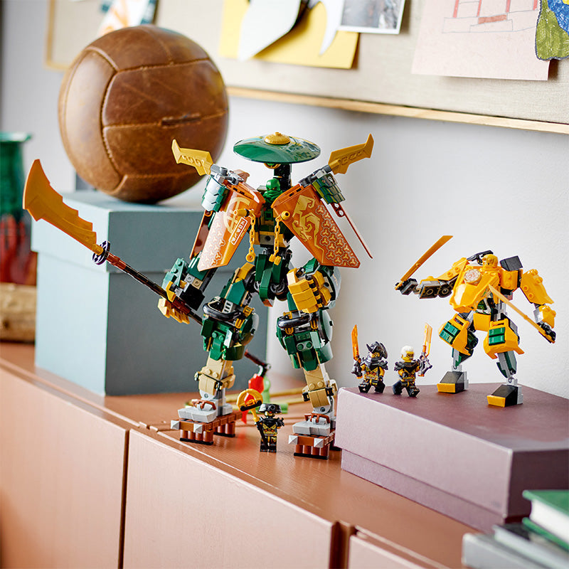 Đồ chơi lắp ráp Chiến giáp của Lloyd và Arin LEGO NINJAGO 71794