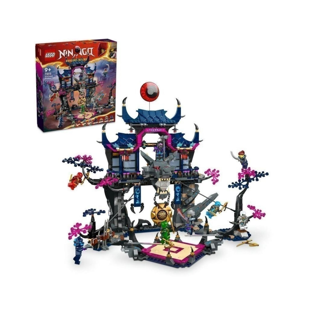 Đồ chơi lắp ráp Tu viện bóng tối của mặt nạ sói LEGO NINJAGO 71813