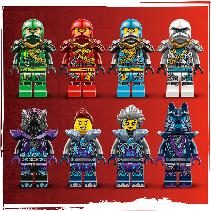 Đồ chơi lắp ráp Tu viện bóng tối của mặt nạ sói LEGO NINJAGO 71813