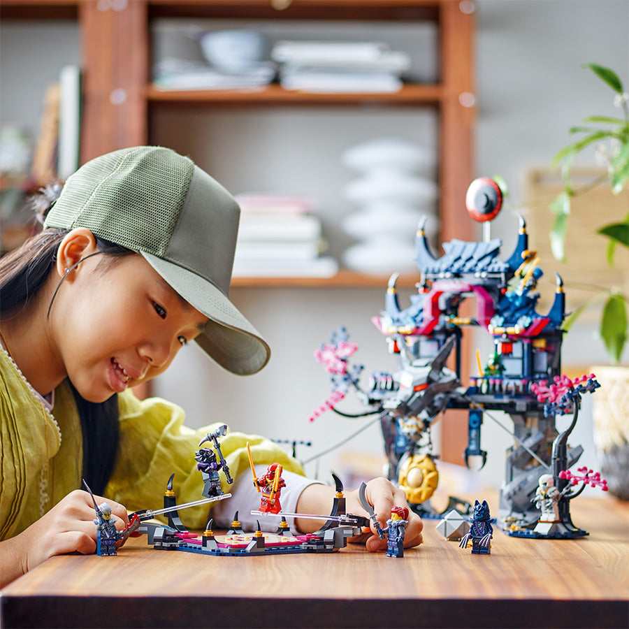 Đồ chơi lắp ráp Tu viện bóng tối của mặt nạ sói LEGO NINJAGO 71813