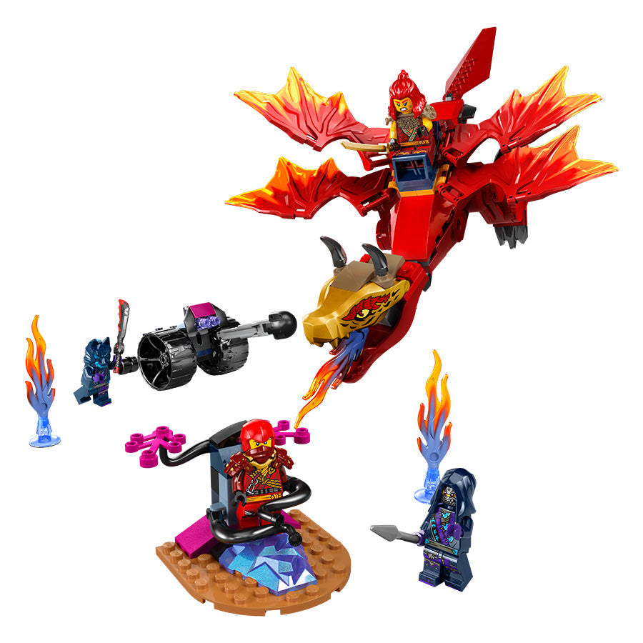 Đồ chơi lắp ráp Trận chiến rồng đối đầu của Kai LEGO NINJAGO 71815