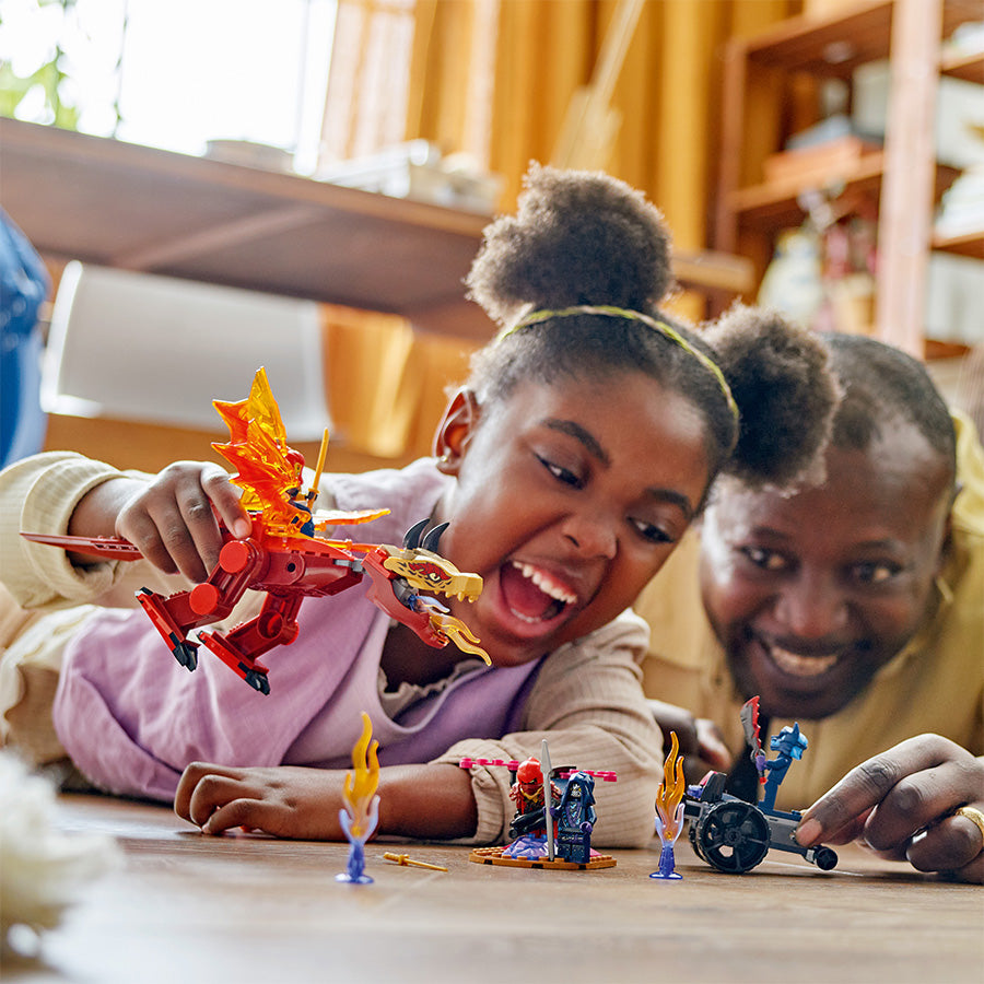 Đồ chơi lắp ráp Trận chiến rồng đối đầu của Kai LEGO NINJAGO 71815