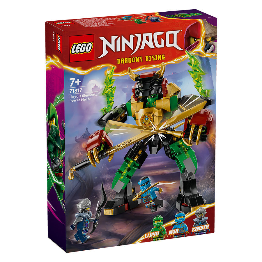 Đồ chơi lắp ráp Chiến giáp quyền năng của Lloyd LEGO NINJAGO 71817