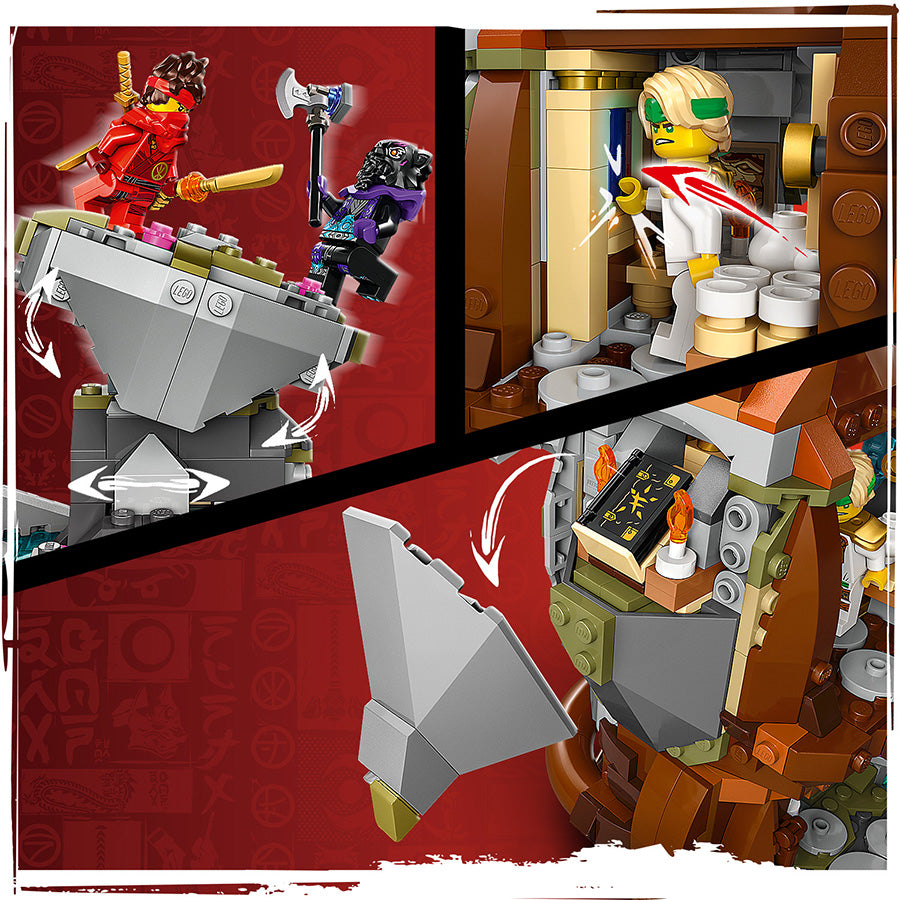 Đồ chơi lắp ráp Ngôi Đền Rồng Đá LEGO NINJAGO 71819