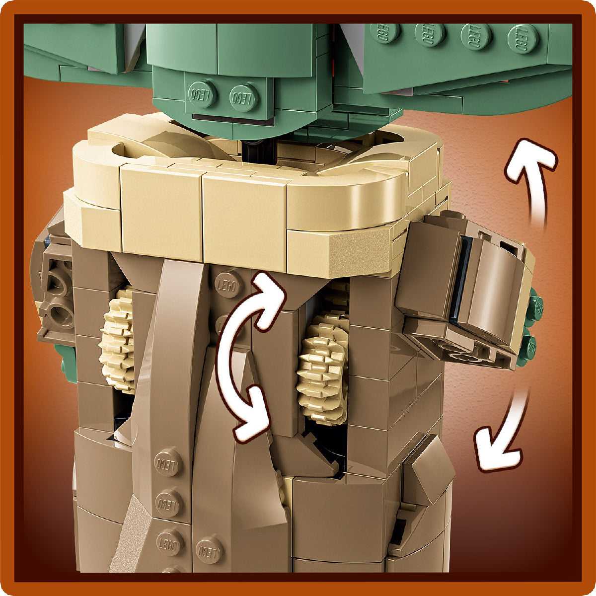 Đồ Chơi Lắp Ráp Grogu Và Xe Nôi Bay LEGO STAR WARS 75403