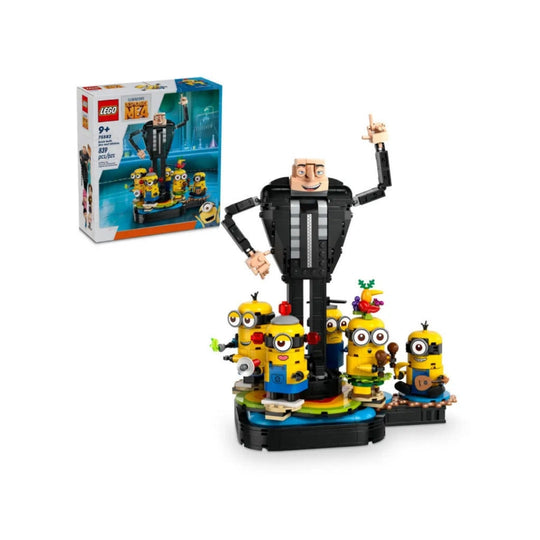 Đồ chơi lắp ráp Bữa tiệc bất ngờ của Gru và Minions LEGO MINIONS 75582