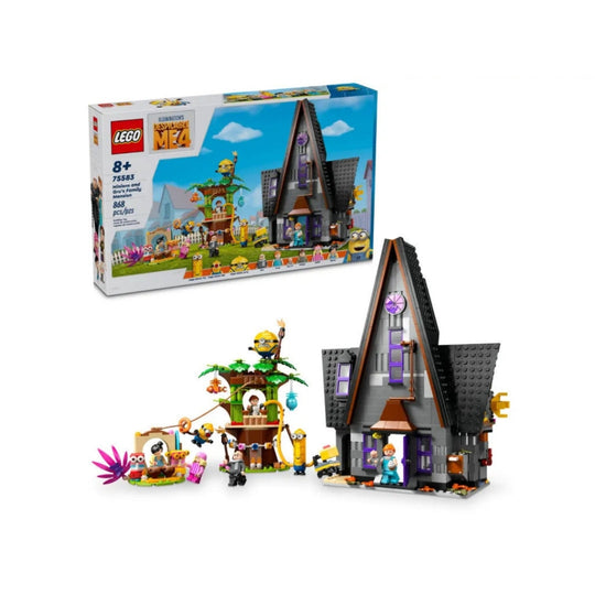 Đồ chơi lắp ráp Dinh thự của gia đình Gru LEGO MINIONS 75583