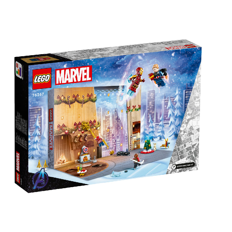 Đồ chơi lắp ráp Lịch giáng sinh Superheroes LEGO SUPERHEROES 76267