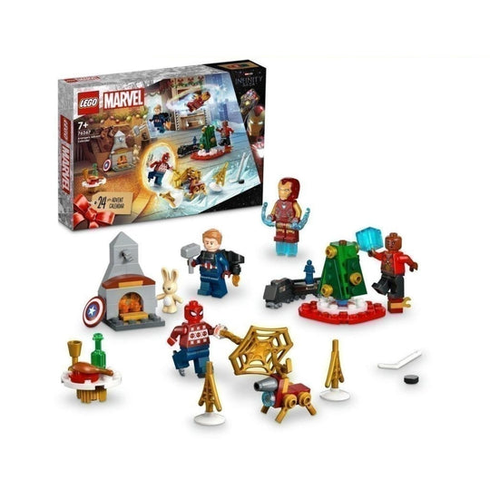 Đồ chơi lắp ráp Lịch giáng sinh Superheroes LEGO SUPERHEROES 76267