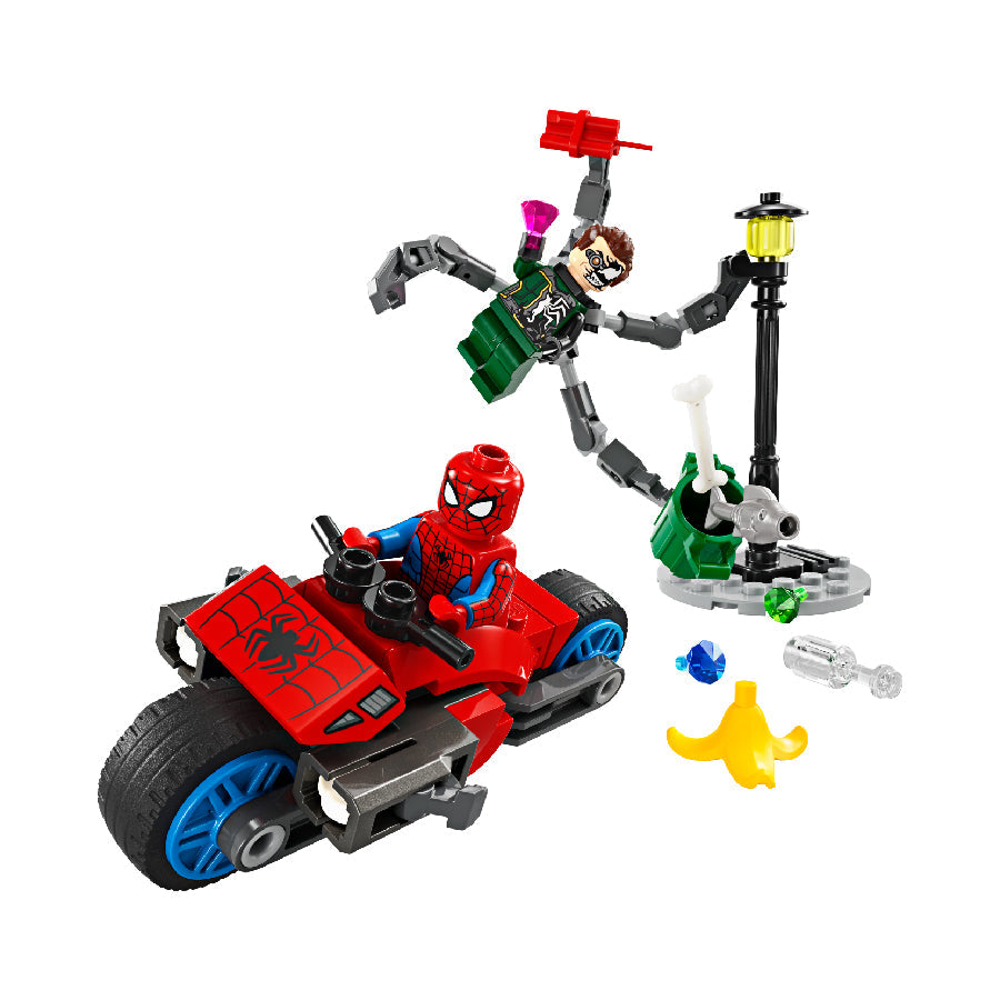 Đồ chơi lắp ráp Người nhện đối đầu tiến sĩ Ock LEGO SUPERHEROES 76275