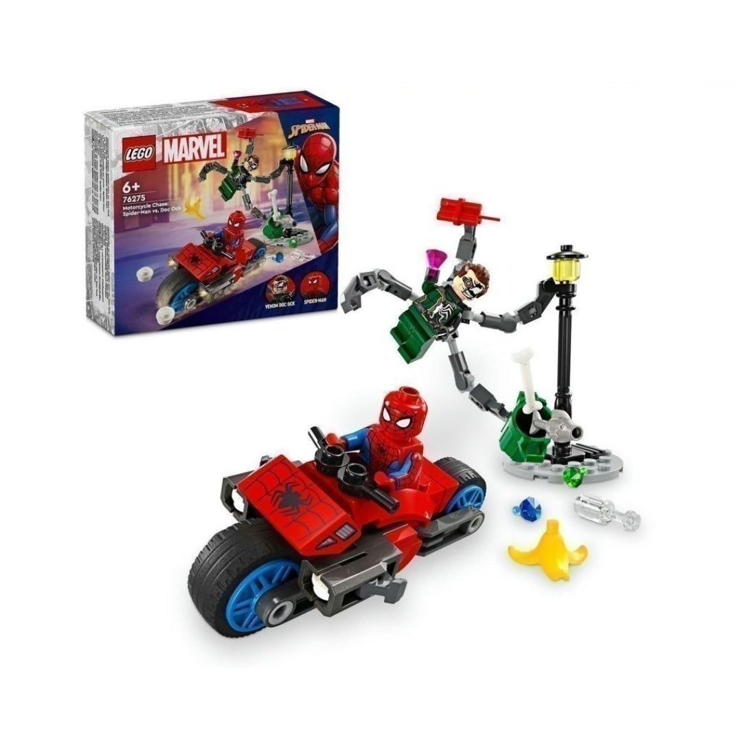 Đồ chơi lắp ráp Người nhện đối đầu tiến sĩ Ock LEGO SUPERHEROES 76275