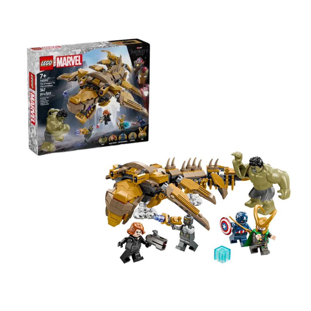 Đồ Chơi Lắp Ráp Cuộc Chiến: Avengers Và Quái Vật Leviathan LEGO SUPERHEROES 76290 (347 chi tiết)
