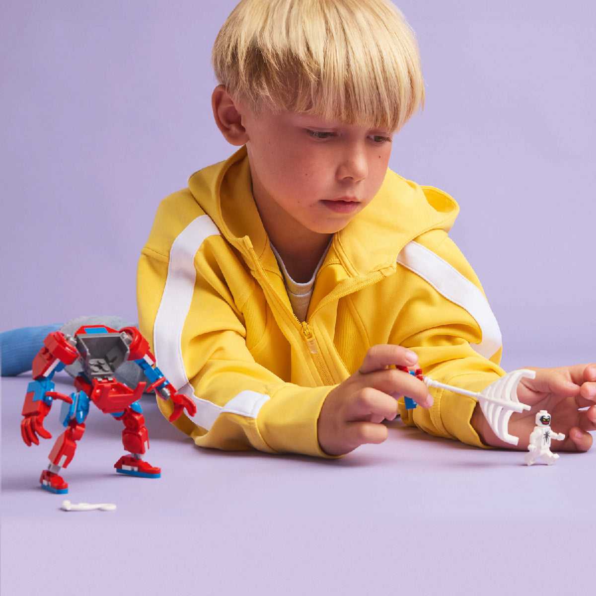 Đồ Chơi Lắp Ráp Robot Người Nhện Đại Chiến Antin-Venom LEGO SUPERHEROES 76308