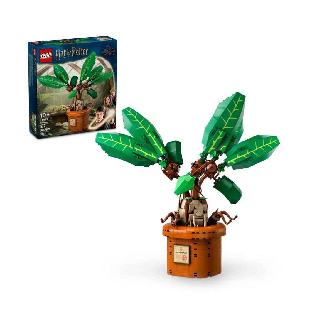 Đồ Chơi Lắp Ráp Mô Hình Chậu Cây Khoai Ma Mandrake LEGO HARRY POTTER 76433 (579 chi tiết )