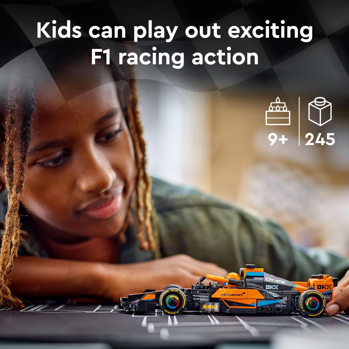 Đồ Chơi Lắp Ráp Siêu xe McLaren F1 LEGO SPEED CHAMPIONS 76919 (245 chi tiết)