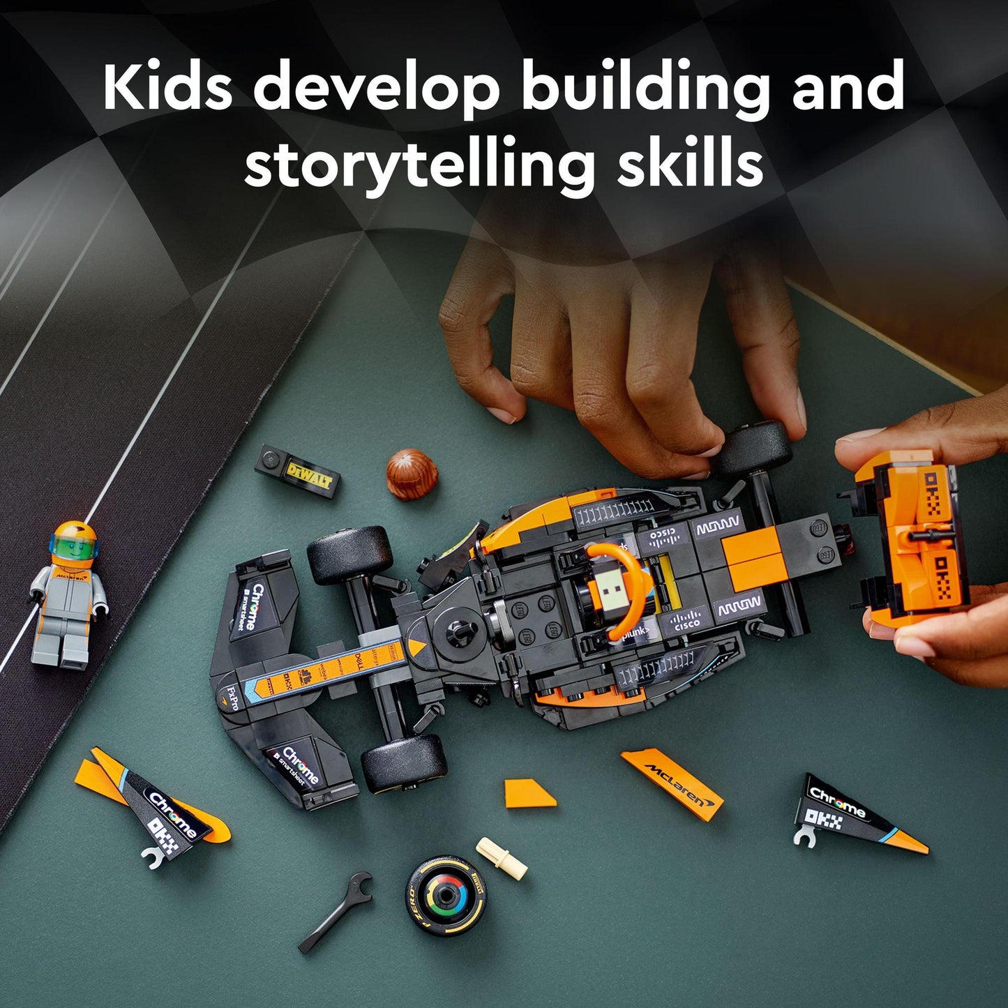 Đồ Chơi Lắp Ráp Siêu xe McLaren F1 LEGO SPEED CHAMPIONS 76919 (245 chi tiết)