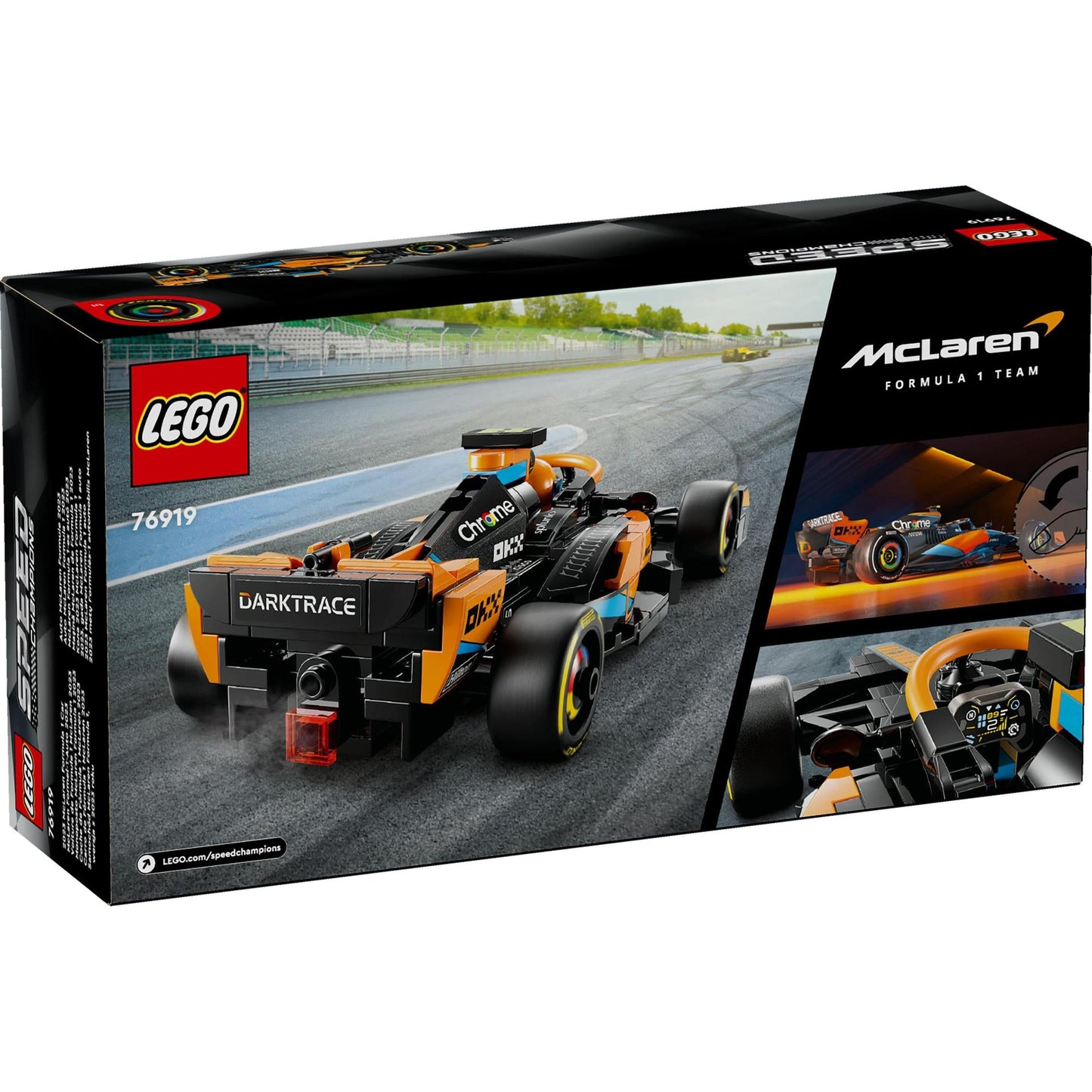 Đồ Chơi Lắp Ráp Siêu xe McLaren F1 LEGO SPEED CHAMPIONS 76919 (245 chi tiết)