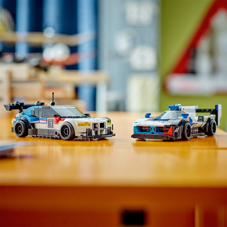 Đồ chơi lắp ráp Siêu xe BMW M4 GT3 & BMW M Hybrid V8 LEGO SPEED CHAMPIONS 76922