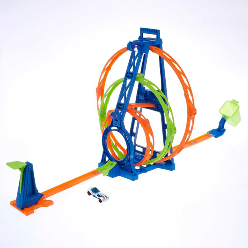 Bộ đường đua Hot Wheels vòng xoay kì diệu HOT WHEELS HMX37