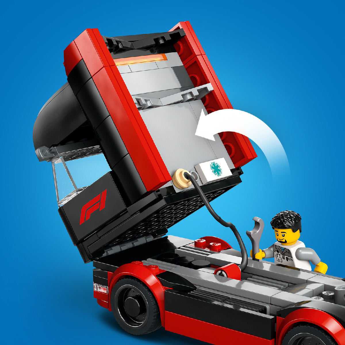 Đồ Chơi Lắp Ráp Xe Vận Chuyển Xe Đua F1 LEGO CITY 60445