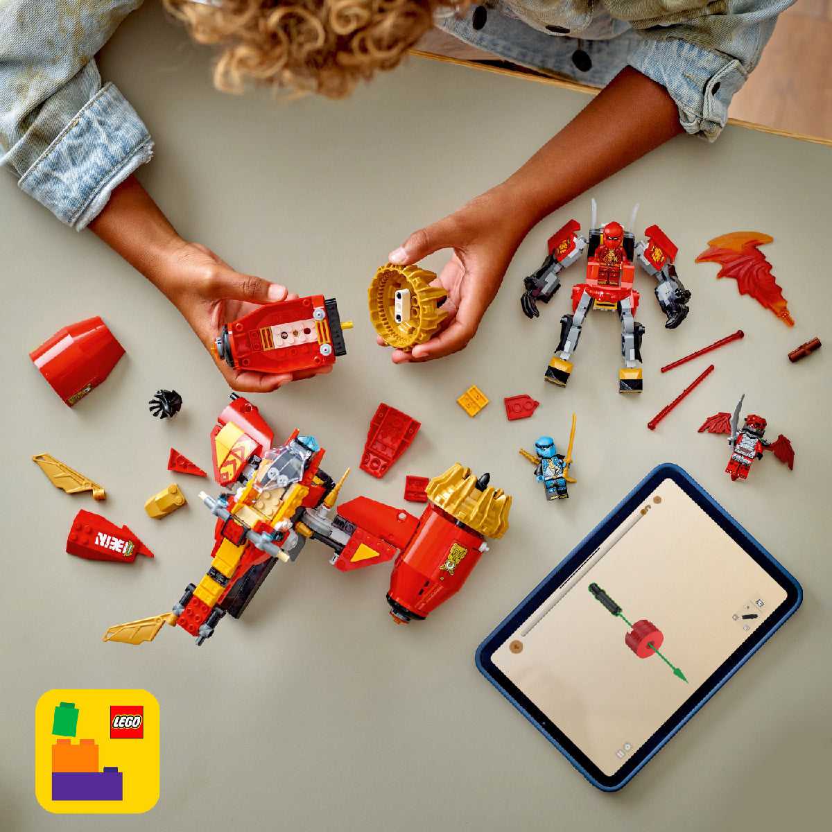 Đồ Chơi Lắp Ráp Chiến Giáp Và Xe Chiến Đấu Của Kai LEGO NINJAGO 71830