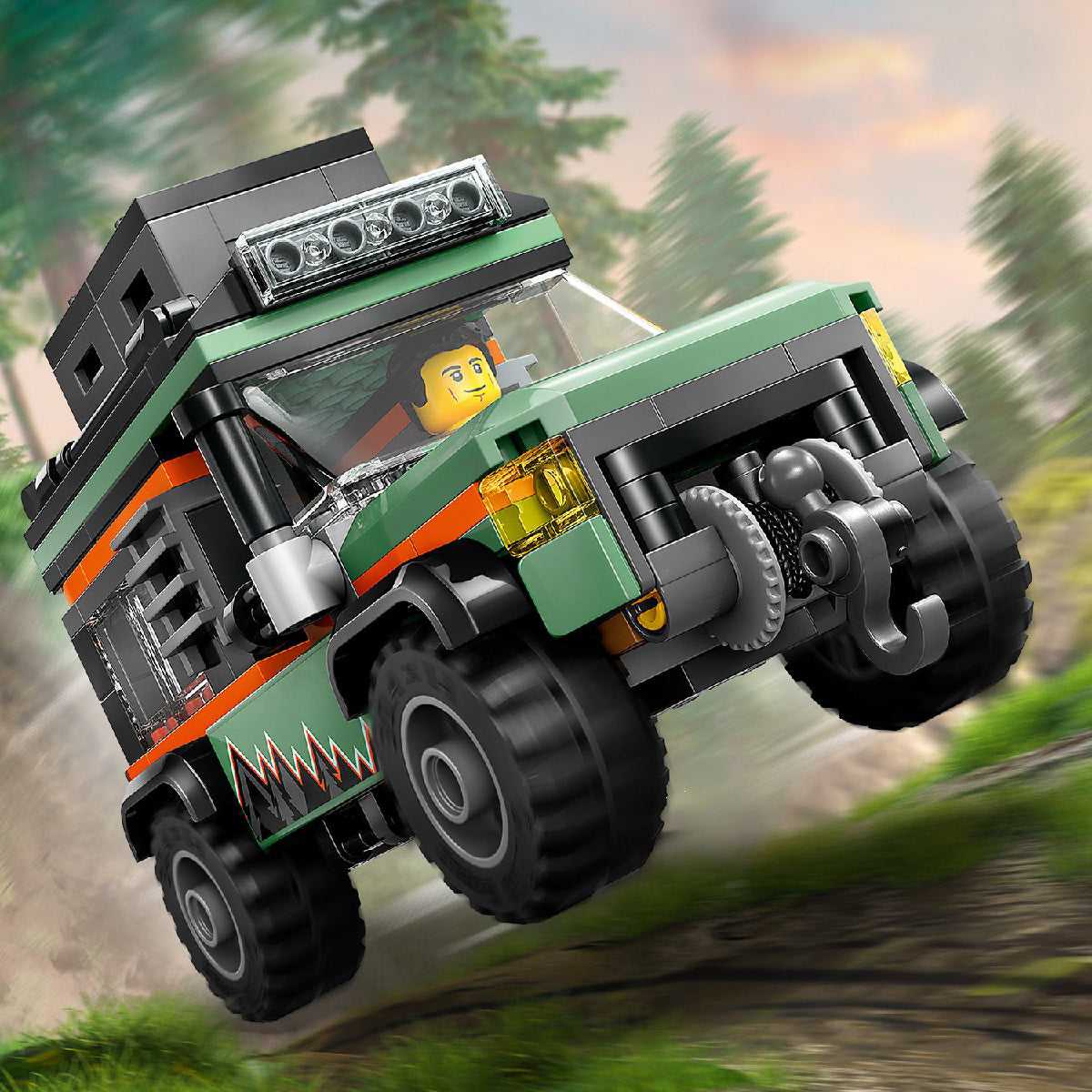 Đồ Chơi Xe Leo Núi Địa Hình 4X4 LEGO CITY 60447