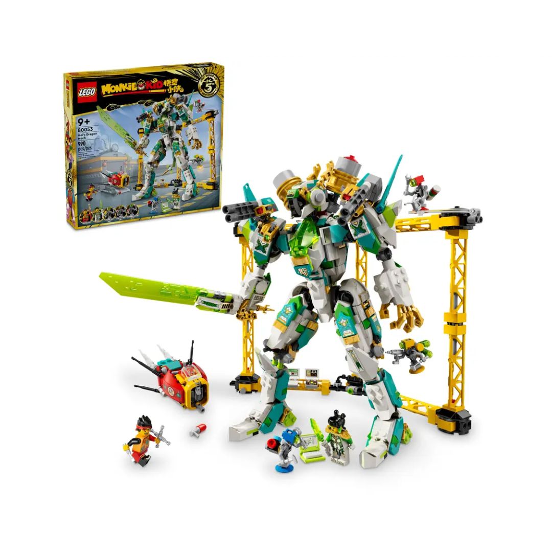Đồ Chơi Lắp Ráp Chiến Giáp Rồng Của Mei LEGO MONKIE KID 80053 (990 chi tiết)
