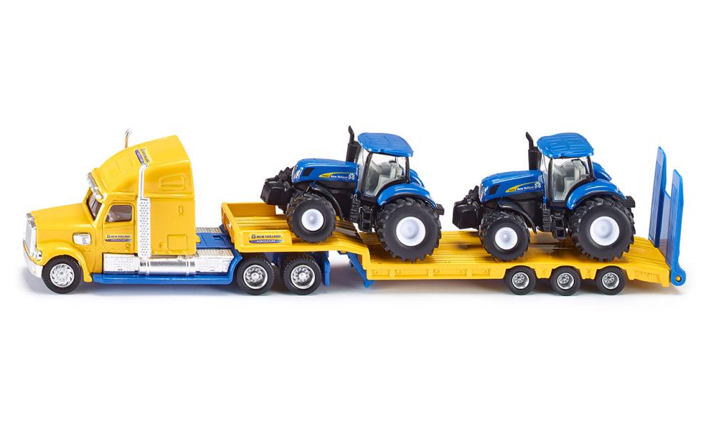 Mô Hình Xe Tải Kéo 2 Đầu Xe Nông Nghiệp SIKU 1805