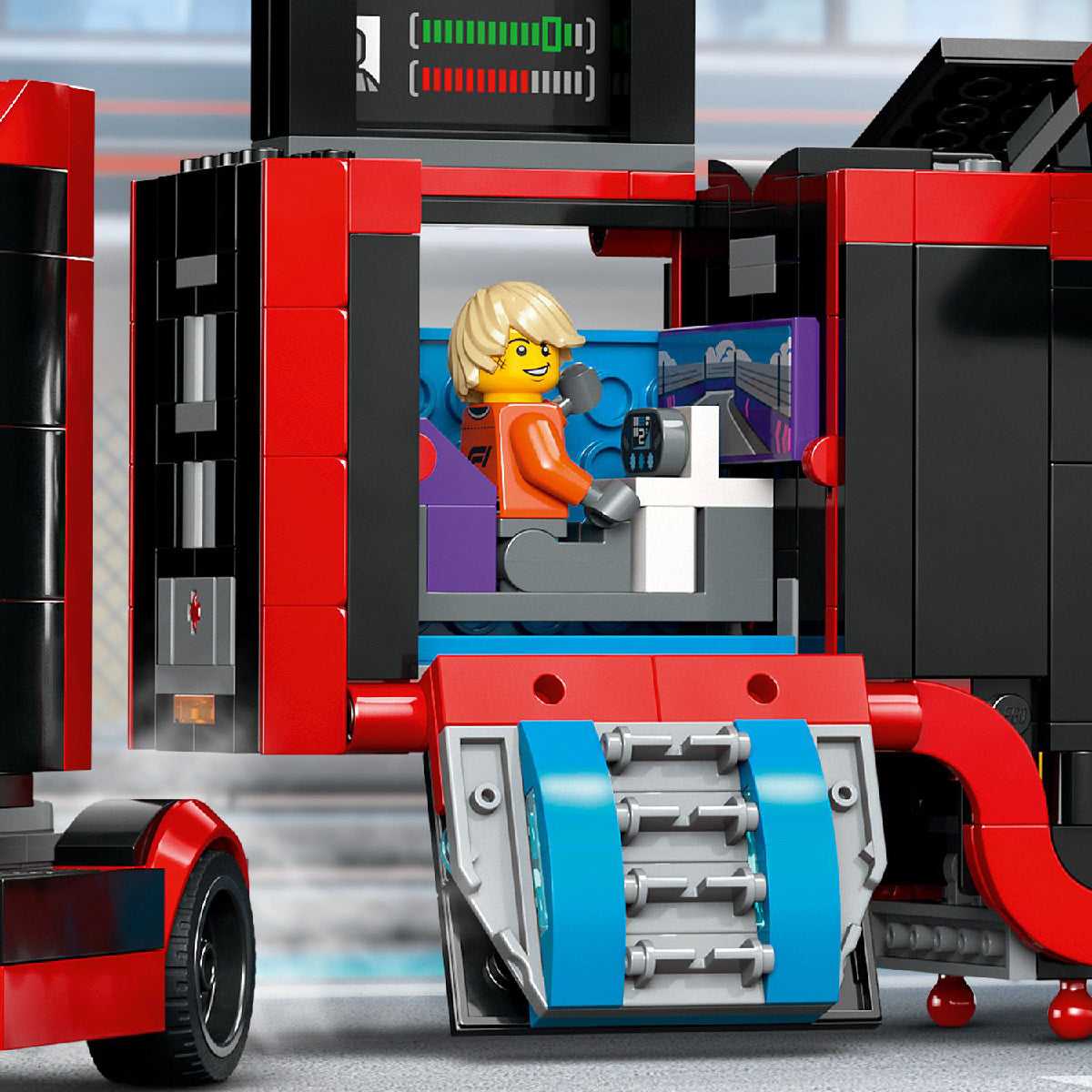 Đồ Chơi Lắp Ráp Xe Vận Chuyển Xe Đua F1 LEGO CITY 60445