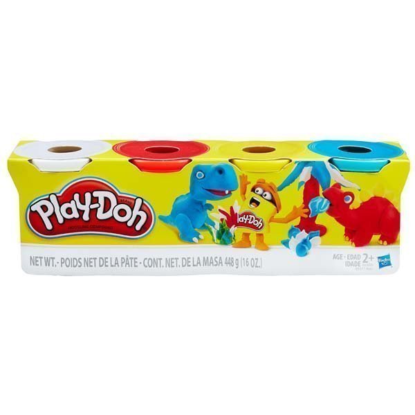 Đồ chơi Bột nặn 4 màu PLAYDOH B5517 - Giao hàng ngẫu nhiên