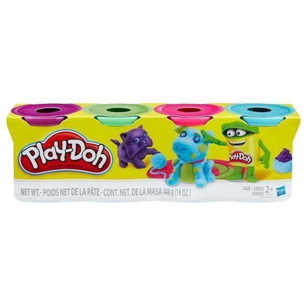 Đồ chơi Bột nặn 4 màu PLAYDOH B5517 - Giao hàng ngẫu nhiên
