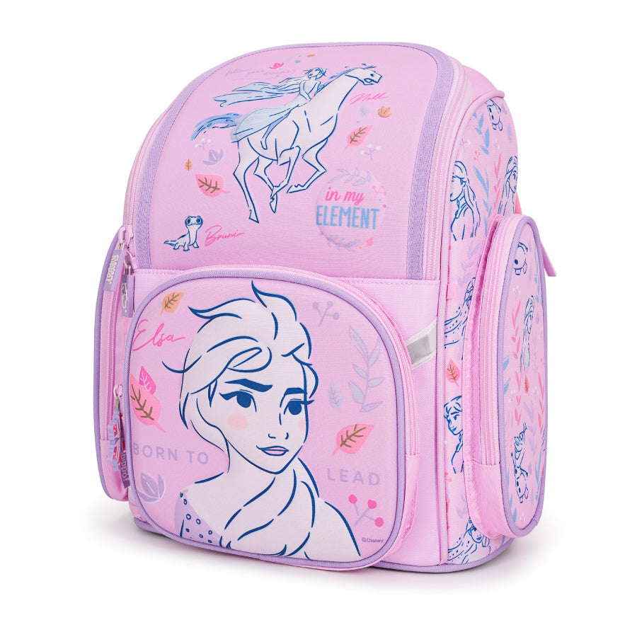 Ba lô Fancy Nữ hoàng Elsa Hồng CLEVER HIPPO BLF1225