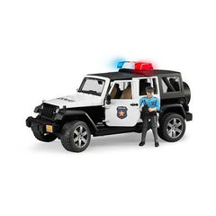 Đồ chơi mô hình tỷ lệ 1:16 xe cảnh sát Jeep và người BRUDER BRU02526