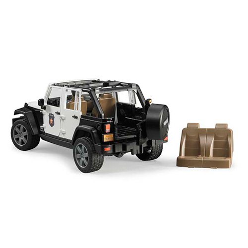 Đồ chơi mô hình tỷ lệ 1:16 xe cảnh sát Jeep và người BRUDER BRU02526