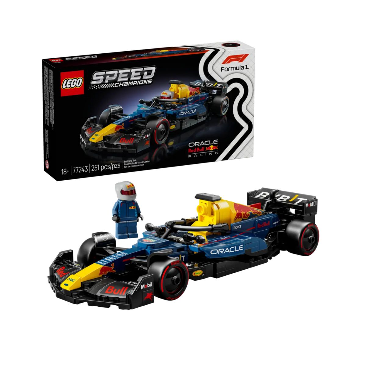 Đồ Chơi Lắp Ráp Combo 10 Siêu Xe F1 LEGO SPEED CHAMPIONS CB-10F1