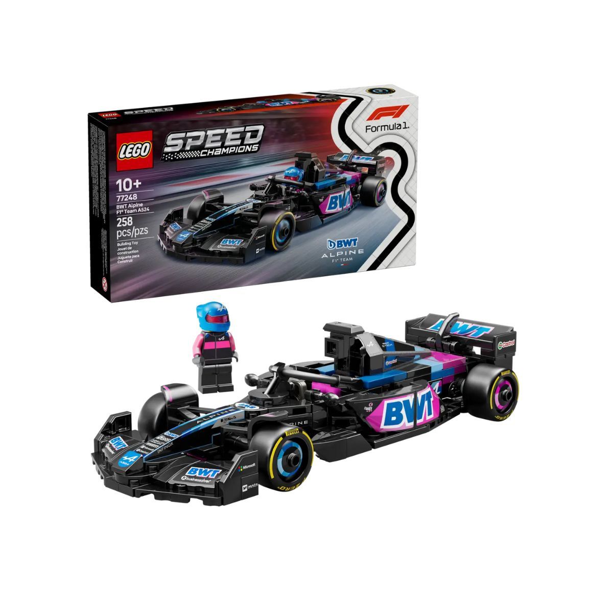 Đồ Chơi Lắp Ráp Combo 10 Siêu Xe F1 LEGO SPEED CHAMPIONS CB-10F1