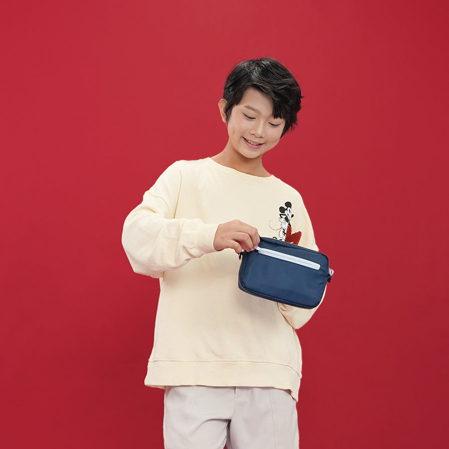Túi đeo chéo Mickey Xanh CLEVERHIPPO CRLM2201