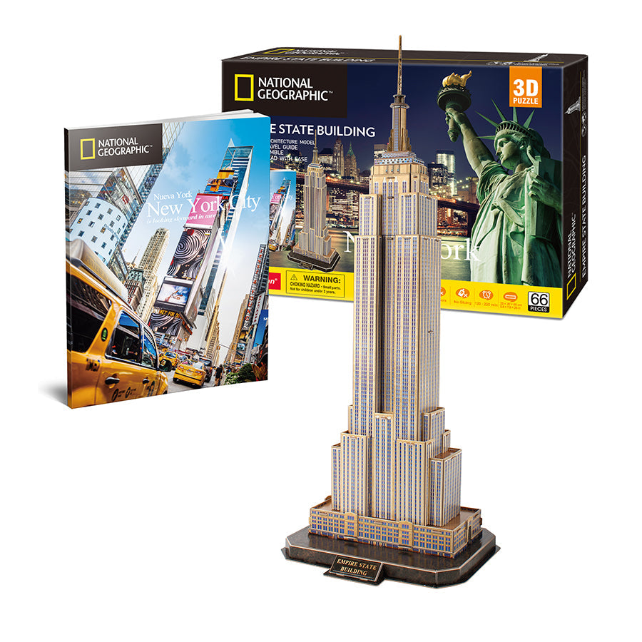 Đồ chơi trẻ em xếp hình 3D Nat Geo: Tòa nhà Empire State PUZZLES DS0977H