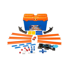 Thùng phụ kiện phức hợp Hot Wheels cam xanh HOT WHEELS FLK89