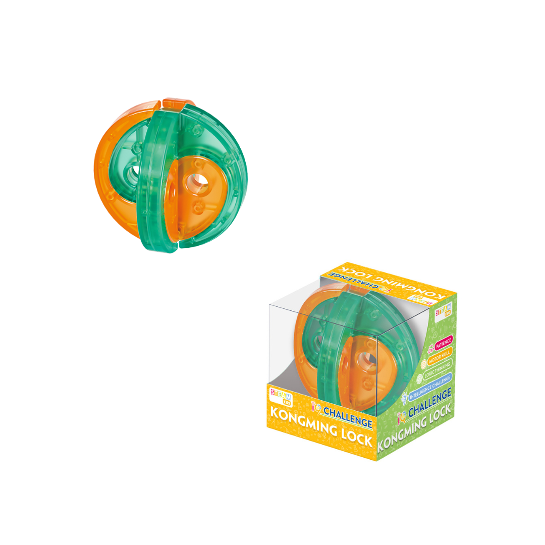 Đồ Chơi Hack Não Khóa Khổng Minh Khối Cầu Lục Anh Sắc STEAM EQY8063