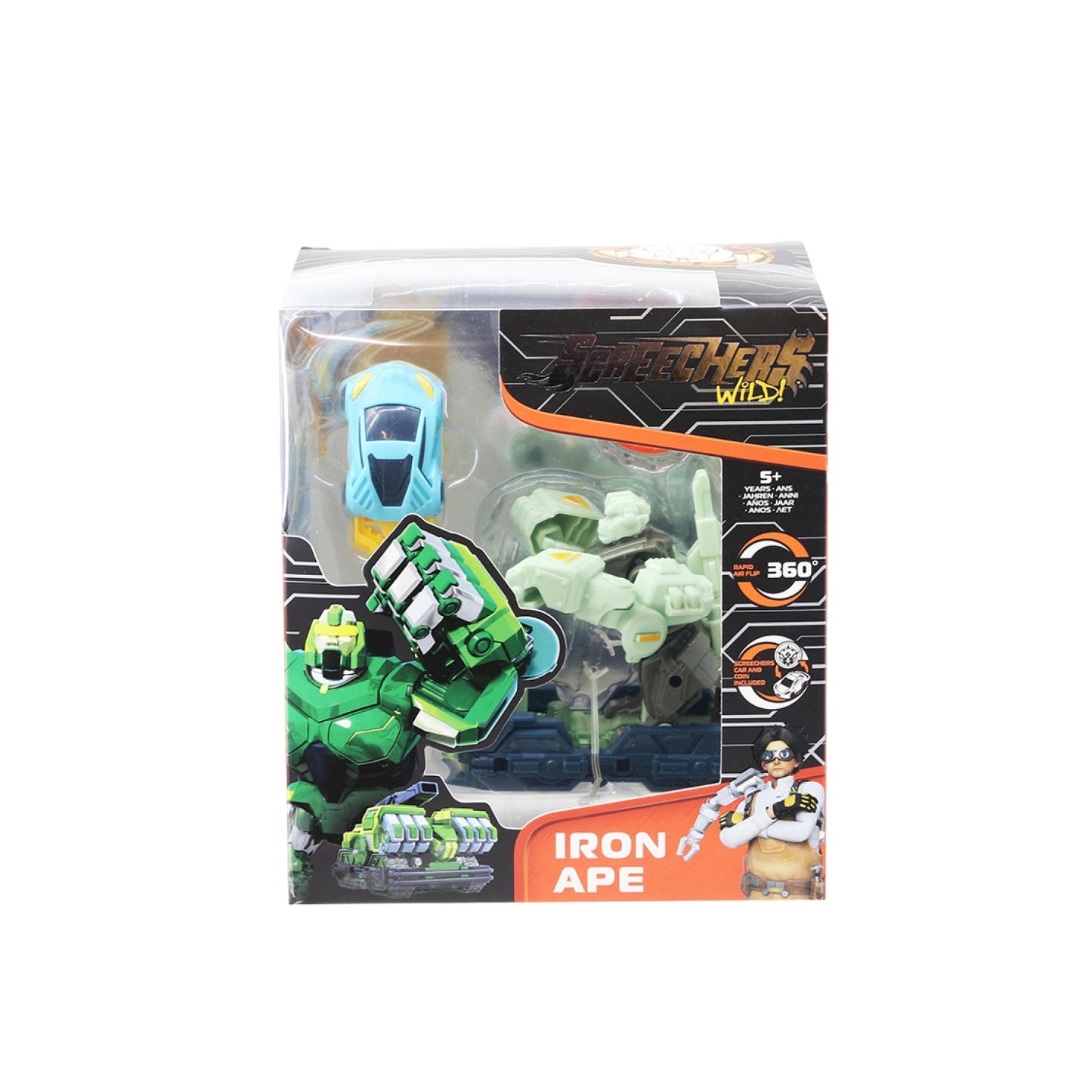 Đồ Chơi Theo Phim Khỉ Sắt Quyết Đấu SCREECHERS WILD 4 EU685201