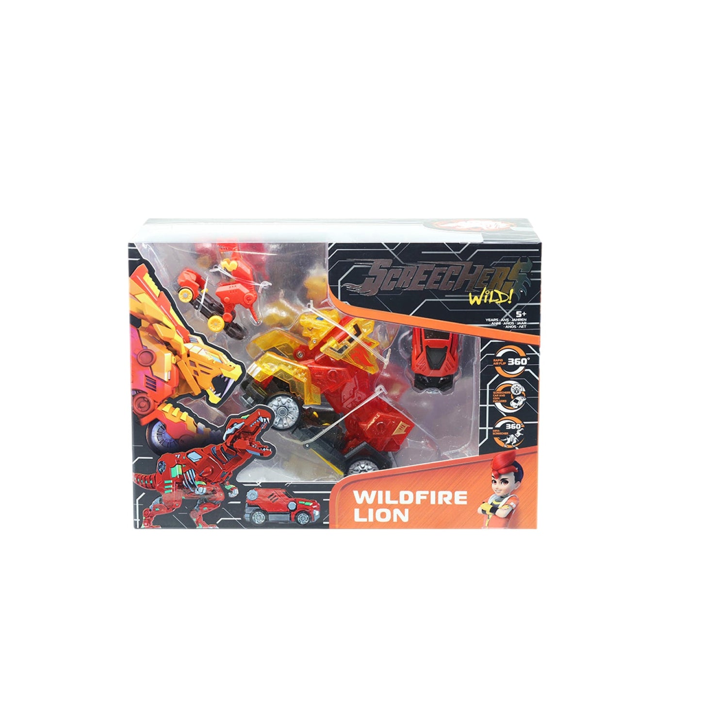 SƯ TỬ CUỒNG HỎA SCREECHERS WILD 4 EU685302