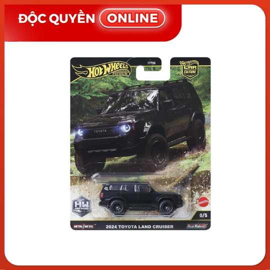 Siêu Xe Hot Wheels Sang Trọng 2024 Toyota Land Cruiser HOT WHEELS FPY86