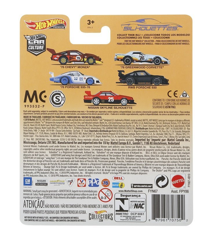 Siêu xe sang trọng 78 PORSCHE 935 HOT WHEELS FPY86