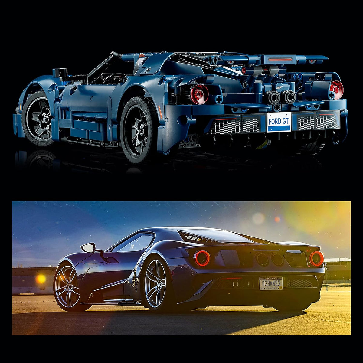 Đồ Chơi Lắp Ráp Siêu Xe Thể Thao Ford Gt LEGO TECHNIC 42154 (1466 chi tiết)